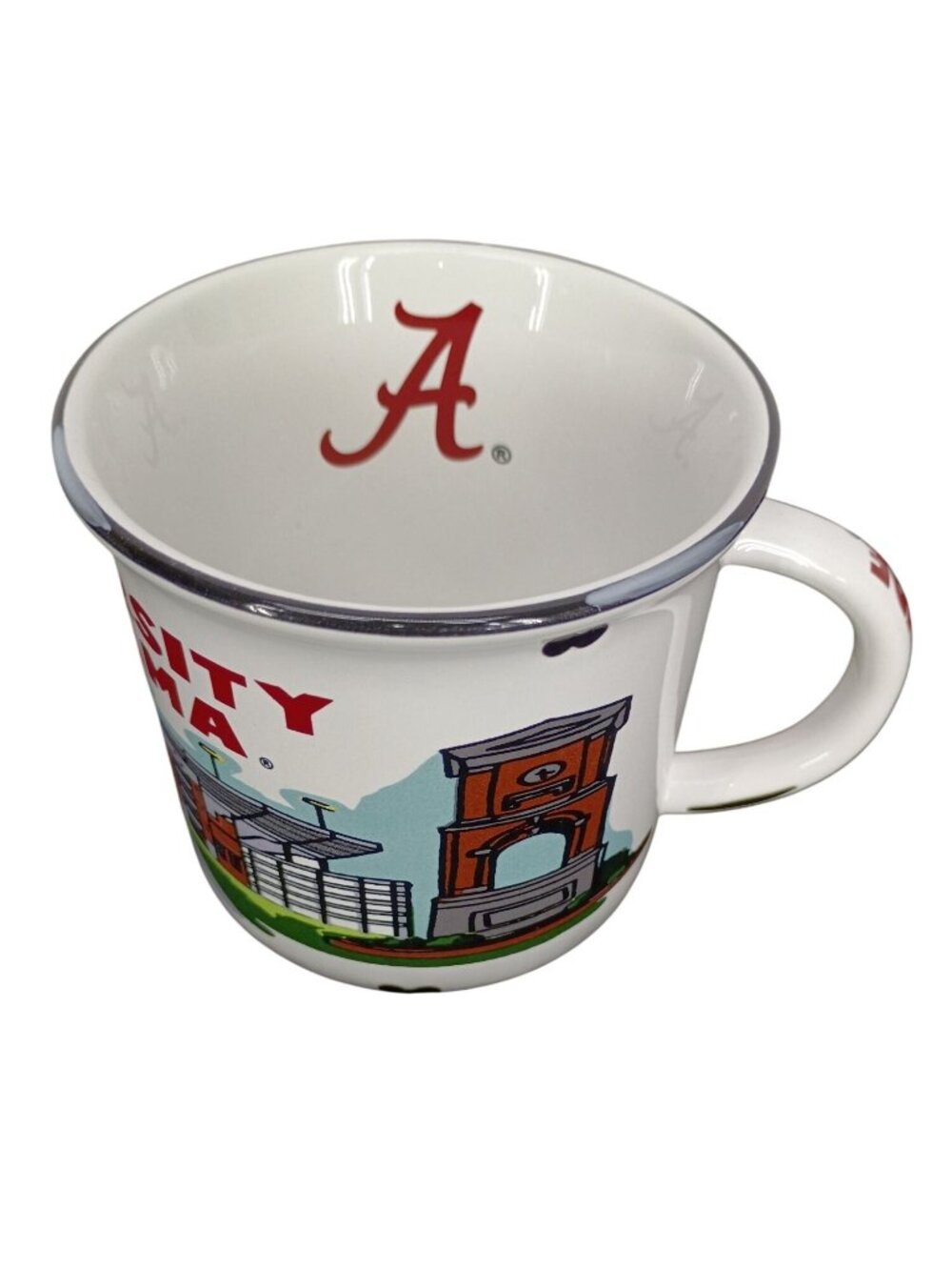 University Of Alabama Ceramic Mug By‎ Glory Haus With Roll Tide Design